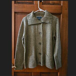 Karen Scott Button Front Cardigan